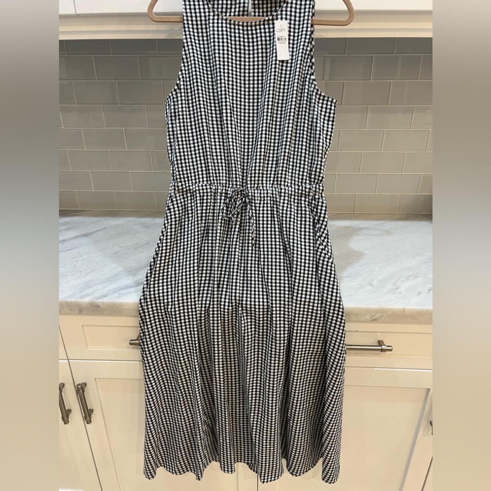 LOFT midi dress (NWT)